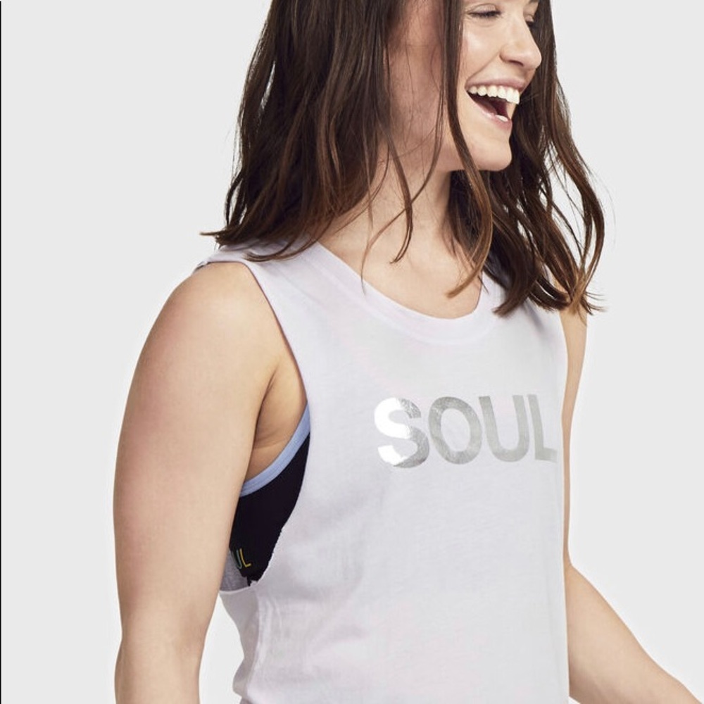 SoulCycle lilac soul tank